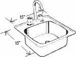 Stainless Steel Bar Sink Set