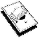 PLASTIC SINGLE DUST RESISTANT COVER
