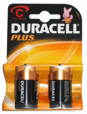 Duracell C 2 pk