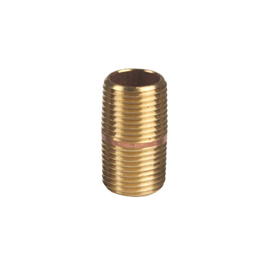 Brass Nipple 1/2" Close