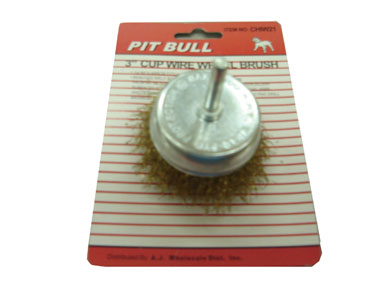 Brush Cup Wire 3"