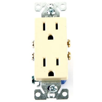 Outlet Decora 3Prong Ivory