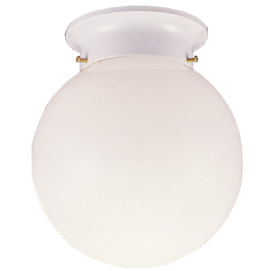 White Ceiling Mount