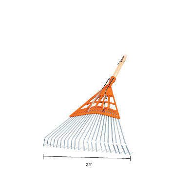 Rake Fan 22"