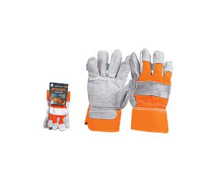 Truper Gloves Worker Leather Palm