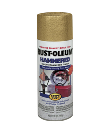 Rust-Oleum Hammer Spray Paint Gold