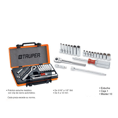 Socket Set 21pc Metric