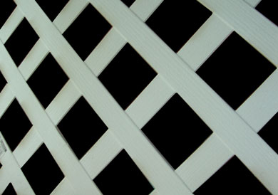 Lattice Garden White