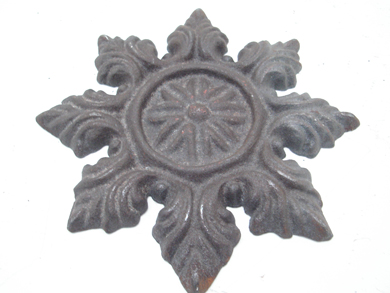 Cast Iron Flower Star