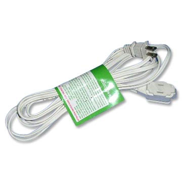 Extension Cord White 12'