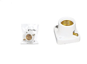 Truper Scoket Electrical Porcelain White