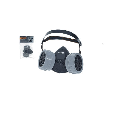 Truper Respirator Dual-Cartiridge