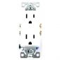 Outlet Decora 3Prong White Outlet Decora 3Prong White