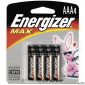 Energizer AAA 4 pk