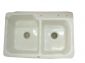 STERLING Kitchen Classics Compression Molded Double Bowl Sink