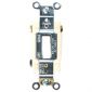 Switch Flush Trpl 3Pole/WHT